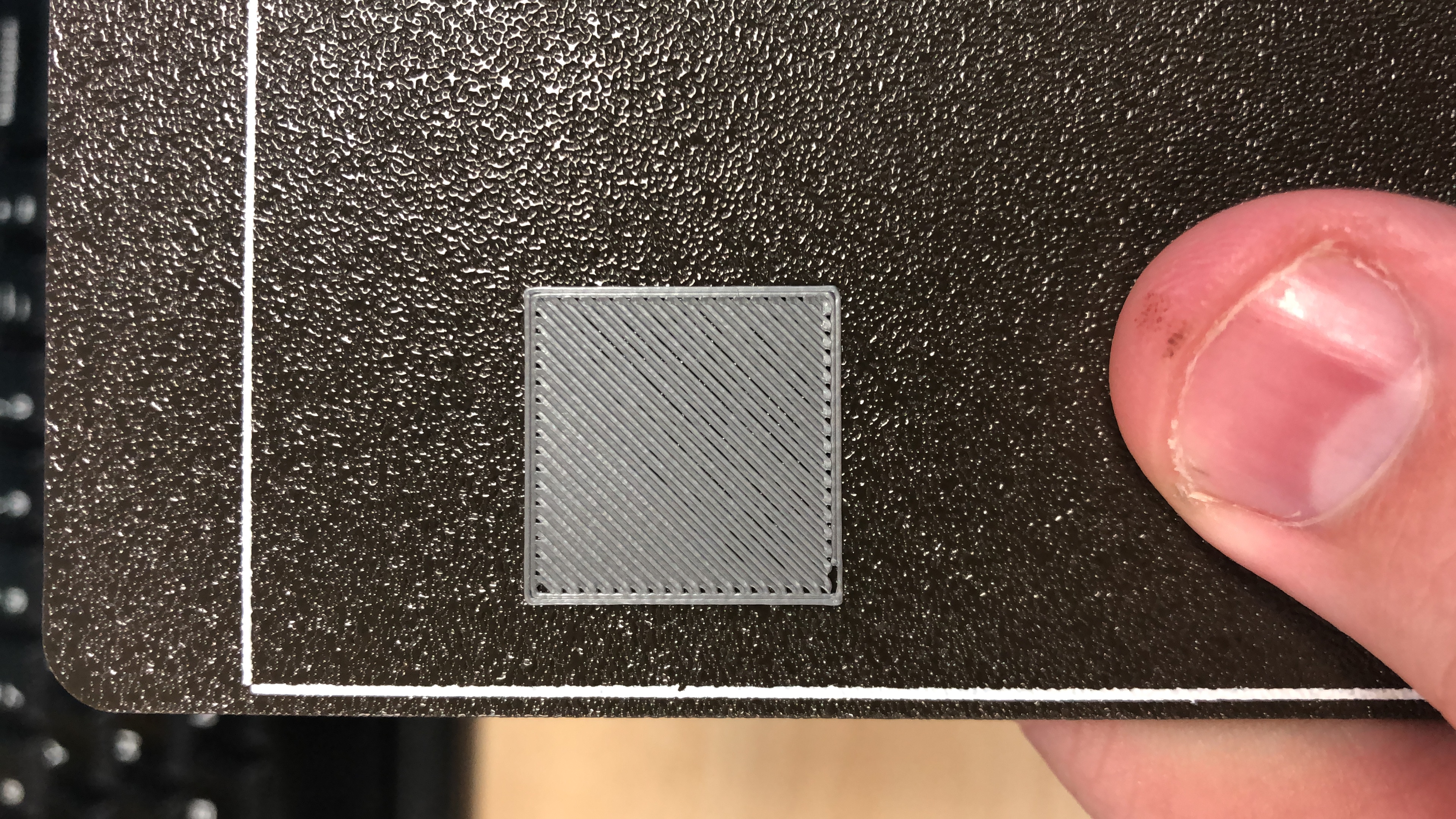 Bed Level Correction calibration squares - scarring – Others (Archive) –  Prusa3D Forum