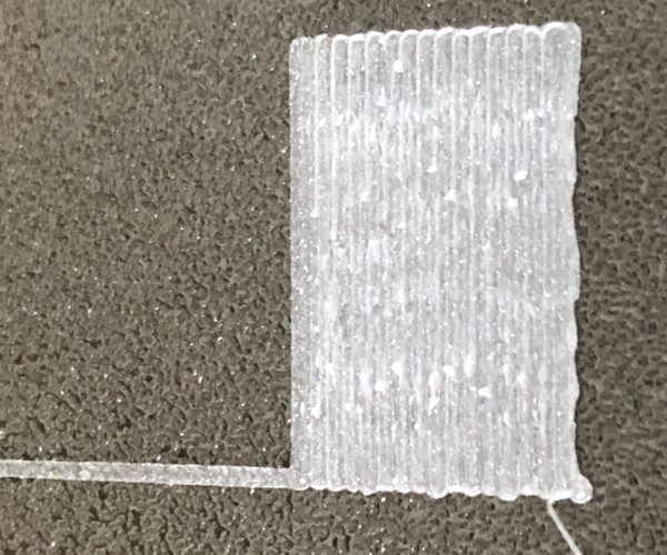 First layer closeup