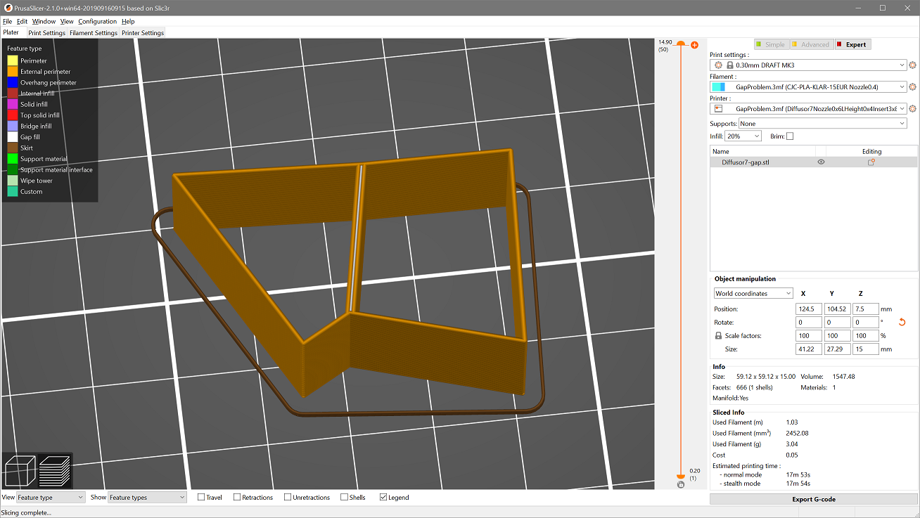 Why is PrusaSlicer adding this filament streak right in the middle of where  the print will go? – PrusaSlicer – Prusa3D Forum