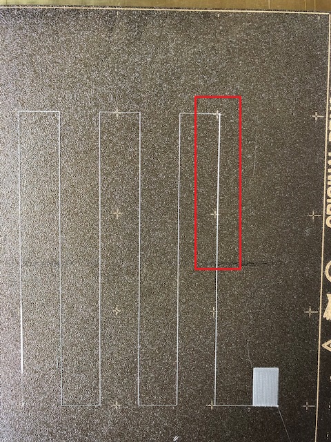 Bed Level Correction calibration squares - scarring – Others (Archive) –  Prusa3D Forum