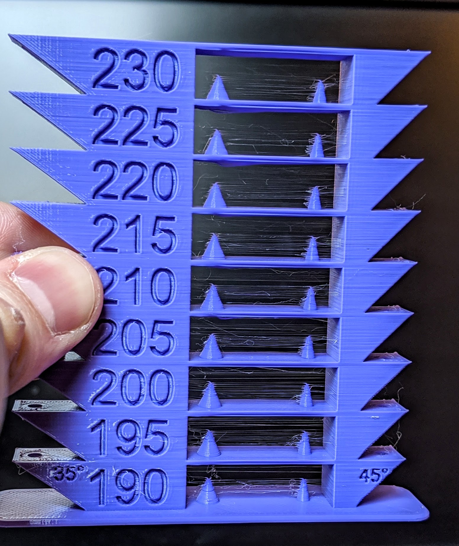 PLA Stringing At All Temperatures Assembly And First Prints 