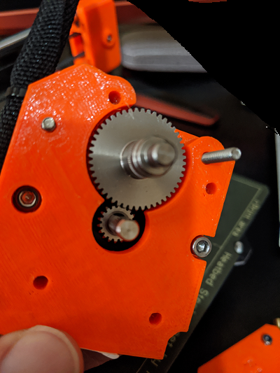 Extruder engine will not turn gears in housing – Hardware, firmware and ...