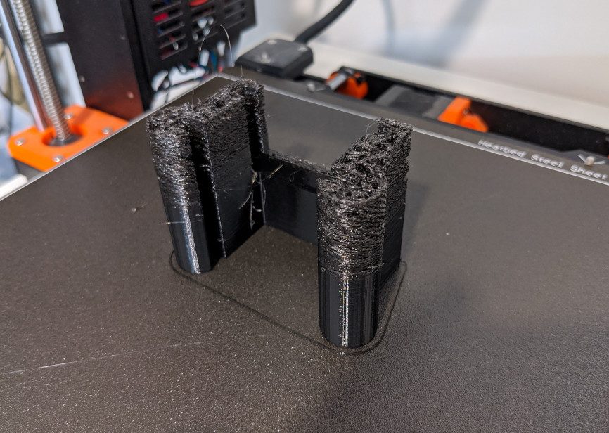 Print failure - became spongy and stringy mid-print – How do I