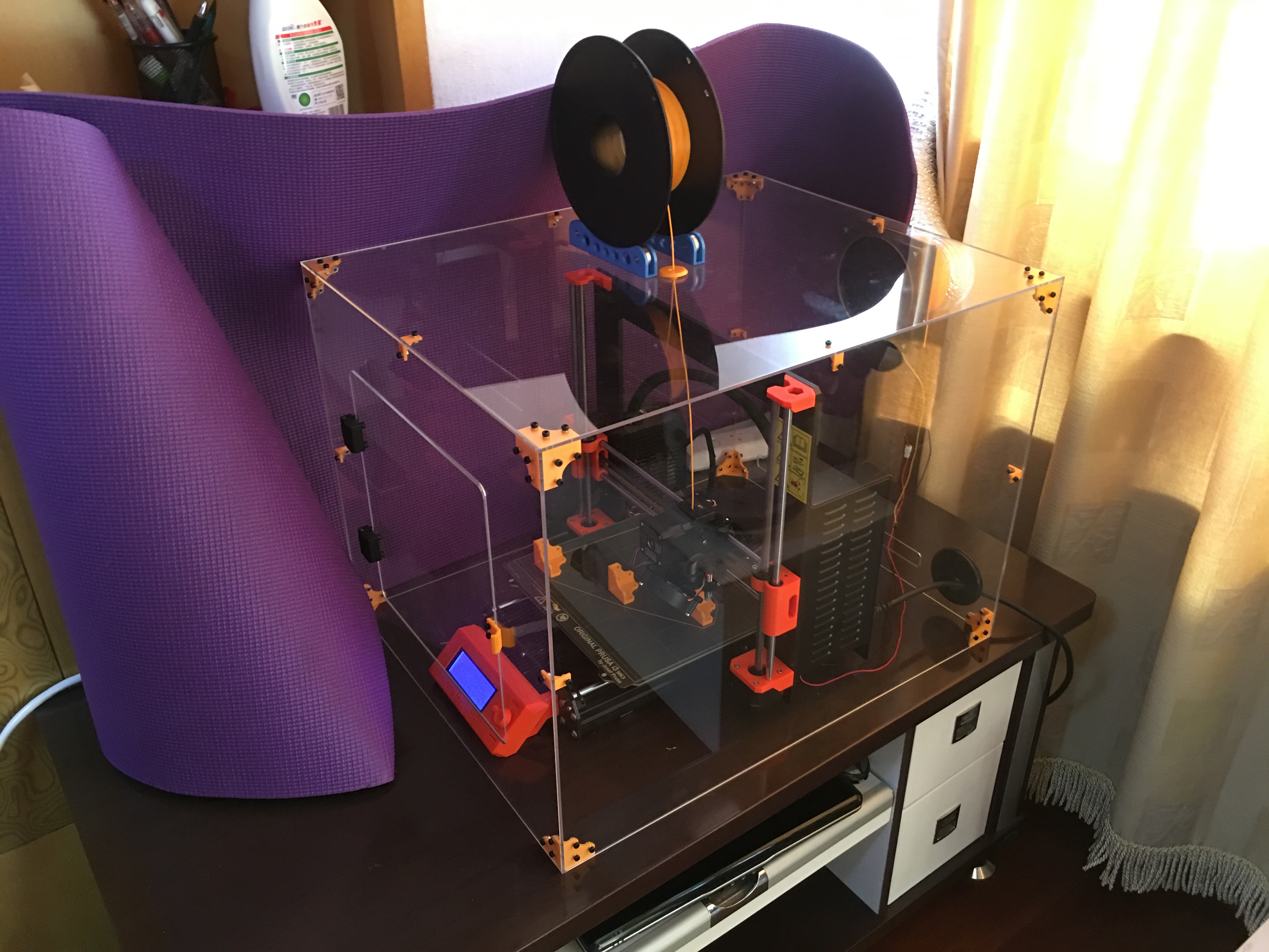 Spool Holder Modification – User mods - OctoPrint, enclosures, nozzles,   – Prusa3D Forum