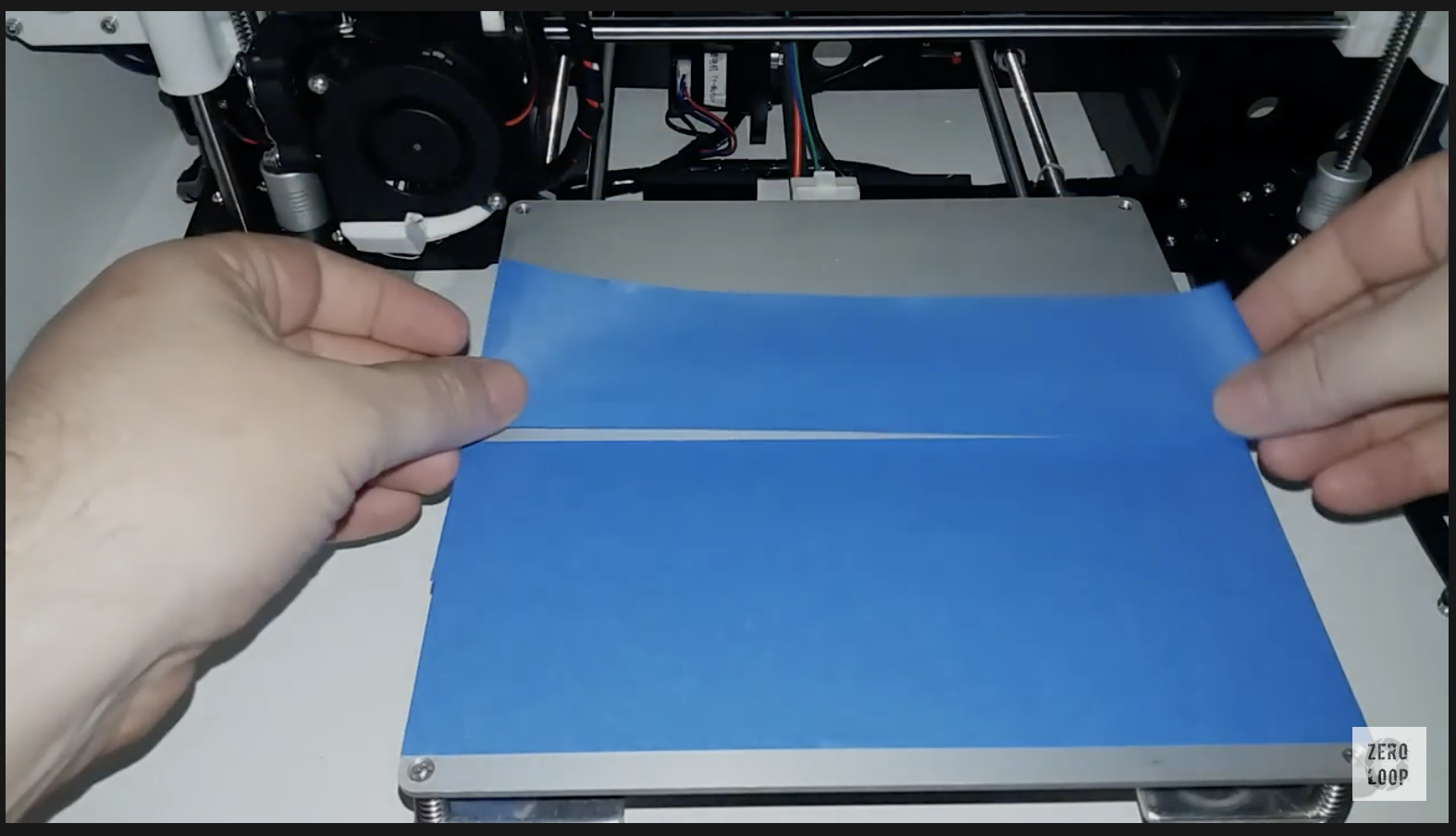 3M Blue Painters Tape (for PLA on a cold bed)