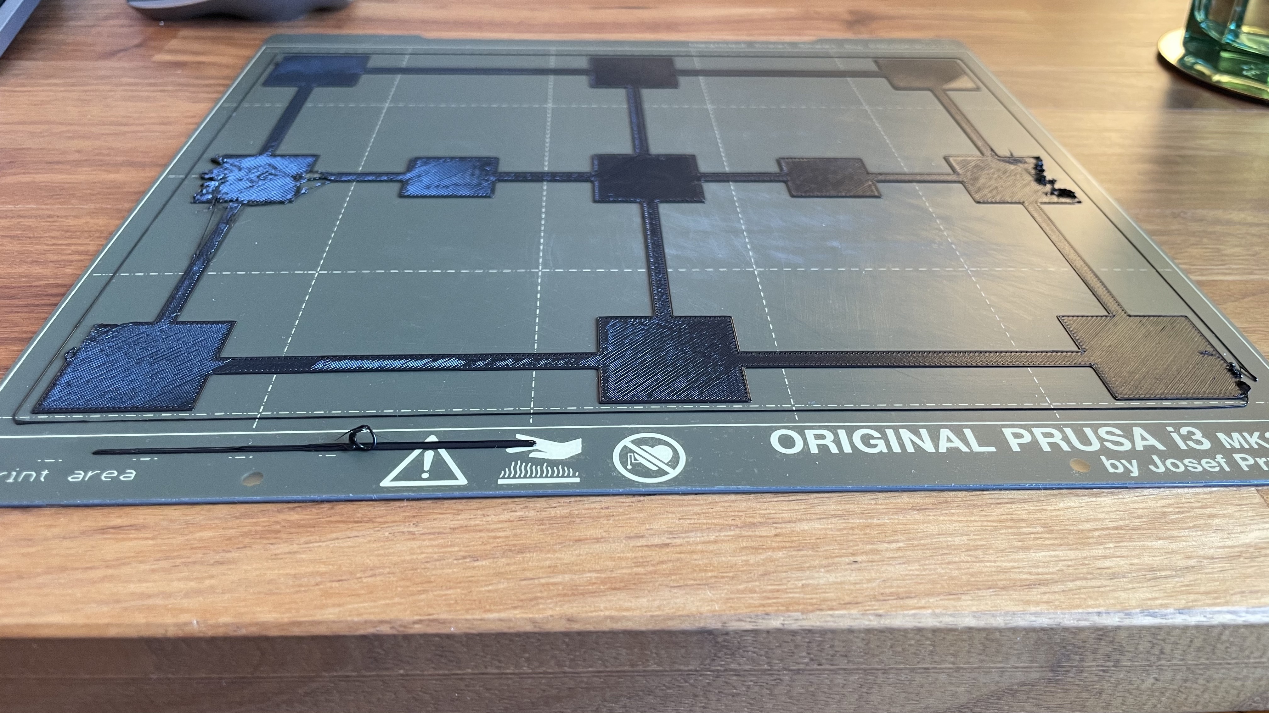 Bed Level Correction calibration squares - scarring – Others (Archive) –  Prusa3D Forum