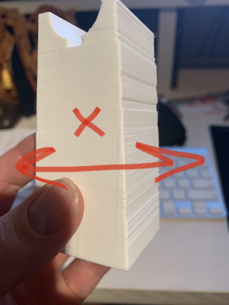 trying to determine cause of x axis shift