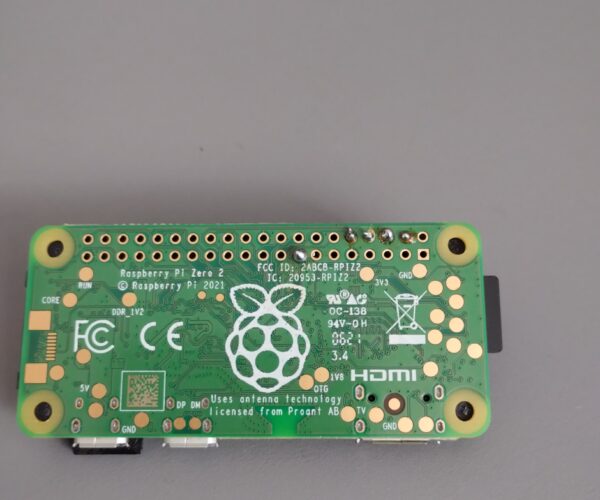 RPi Zero 2 W, pins