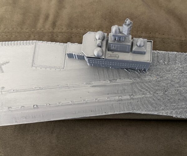 Battleship Print Top View