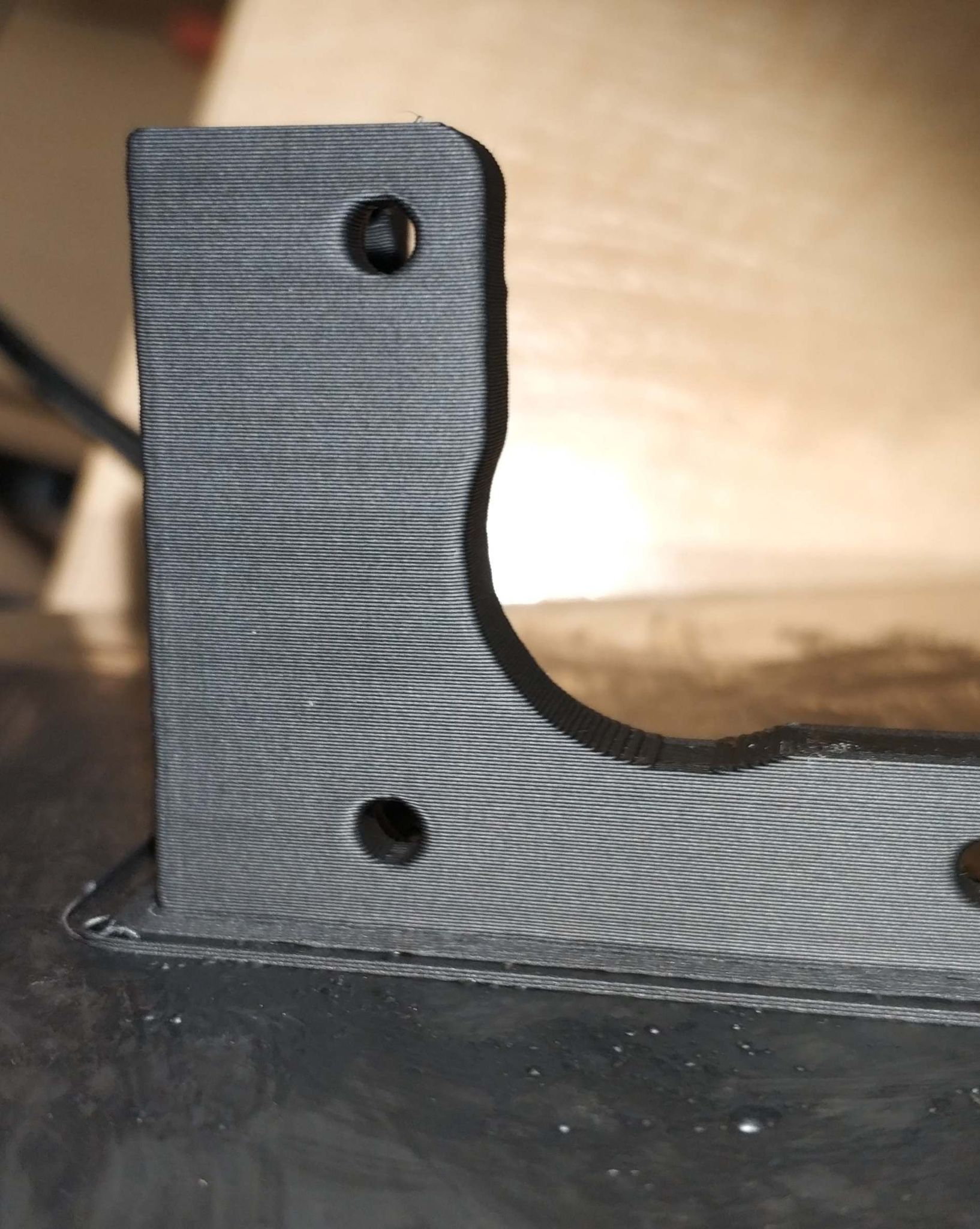 Corner Cable Cover With Drop Down Holes - Printable Voron User