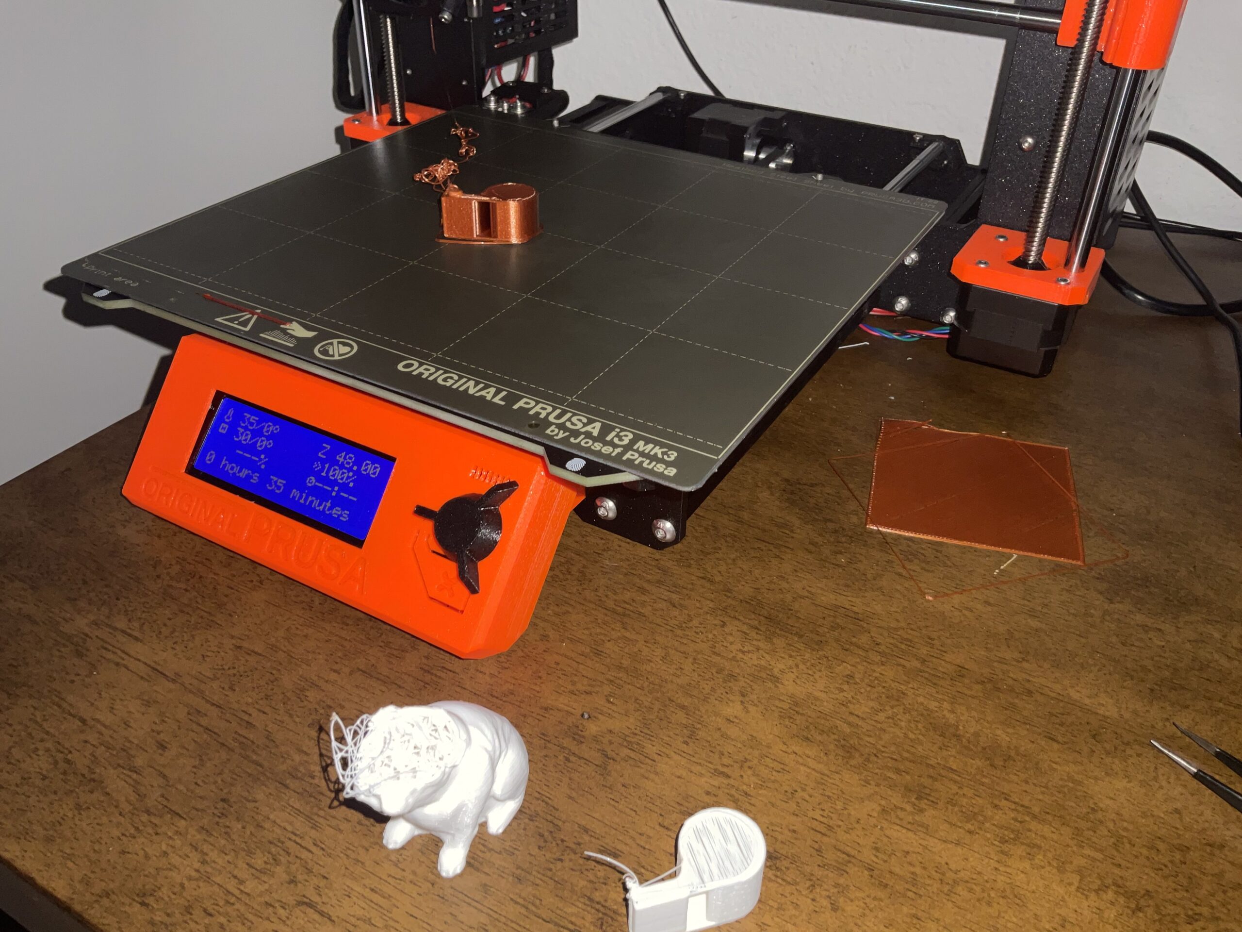 Problem printing with transparent PLA on MK3S – How do I print this?  (Printing help) – Prusa3D Forum