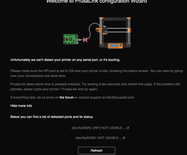 Octoprint sur Raspberry Pi 3 avec écran tactile – Contributions des  utilisateurs - OctoPrint, confinements, buses – Prusa3D Forum