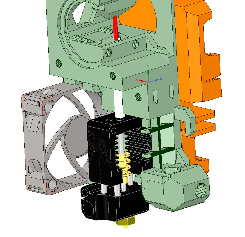 450 Degree High-Temperature Thermistor for MK3S 3D Printer