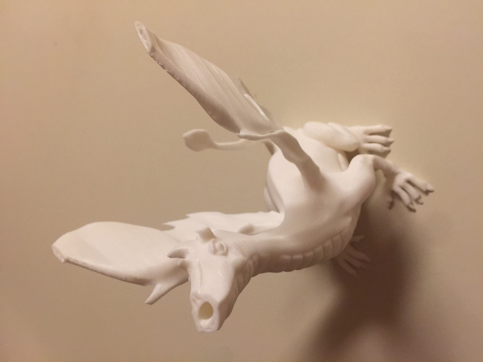 Print head crashing on model (Adalinda dragon) during print.. – Prusa ...